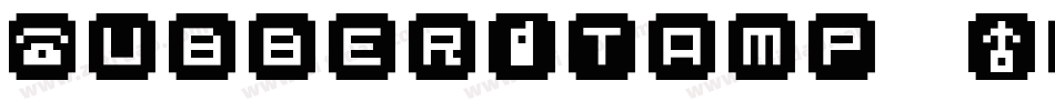 RubberStamp Normal字体转换